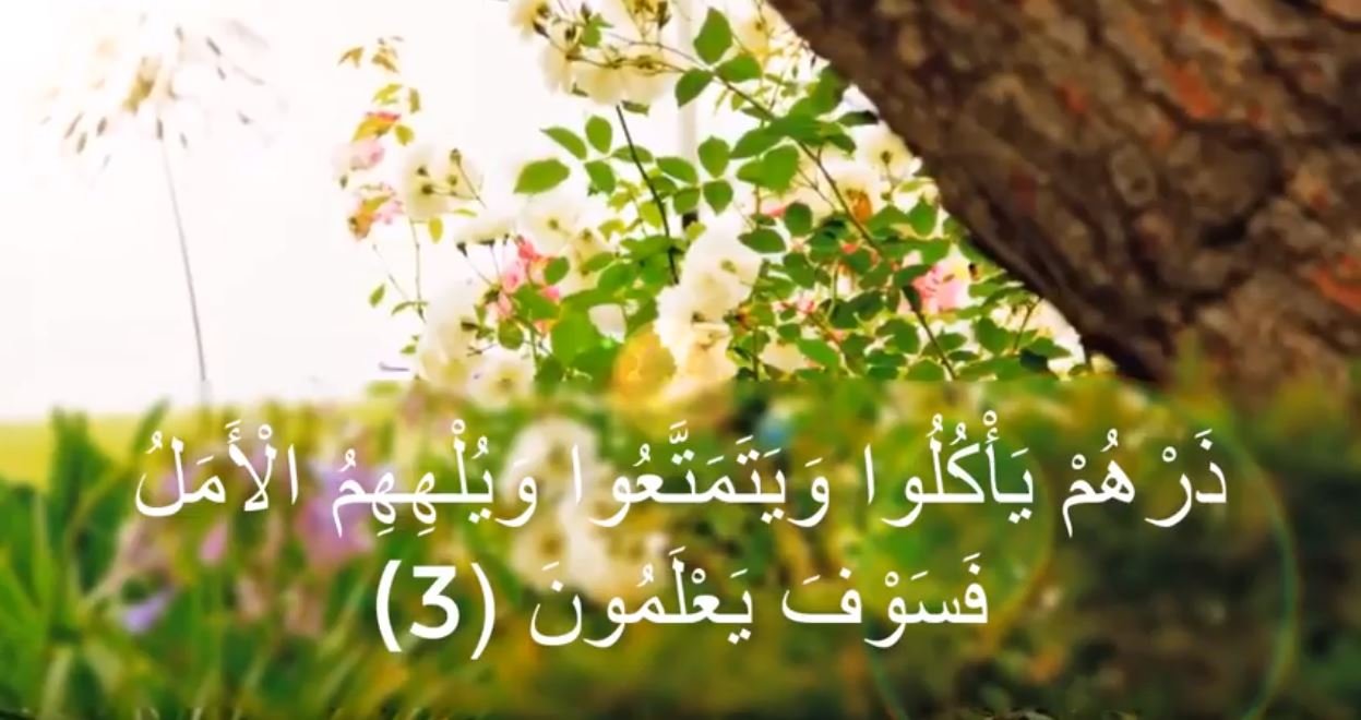 آيات من سورة الحجر -الشيخ فتحي بوسيس